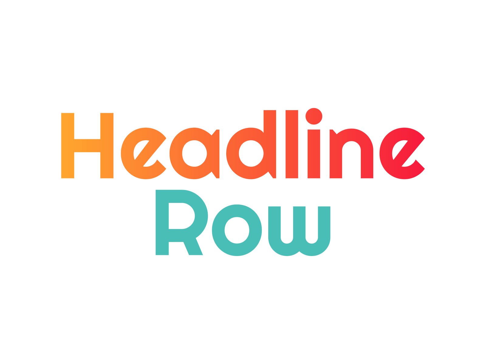 Headline Row Logo